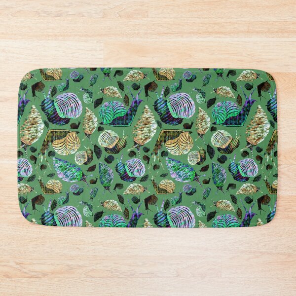 Item preview, Snail Pattern, Green designed and sold by SamohtCreates.