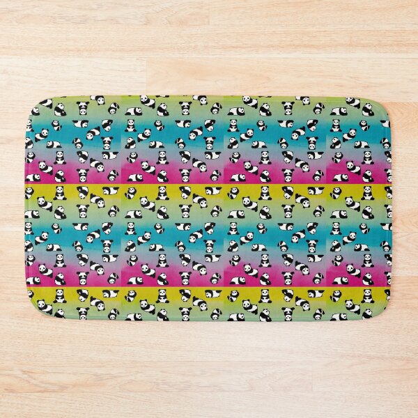 Item preview, Cute panda pattern,rainbow background designed and sold by zzzozzo.