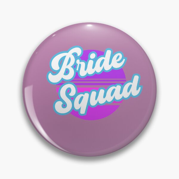 Item preview, Retro Bride Squad, Wedding Rehearsal, Brides Entourage designed and sold by DiensDesign.