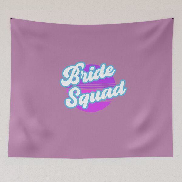 Item preview, Retro Bride Squad, Wedding Rehearsal, Brides Entourage designed and sold by DiensDesign.