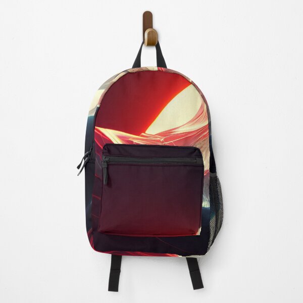 Item preview, Crimson abstract waves. Dynamic composition, flow state. designed and sold by Marcin Jozwiak.