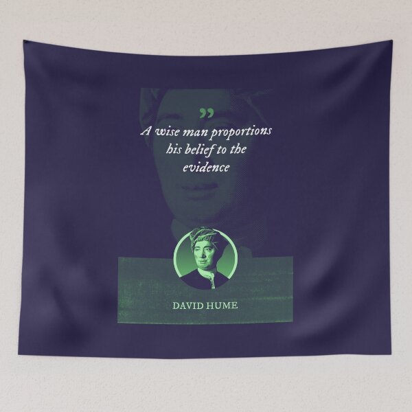 Item preview, David Hume - A wise man proportions his belief to the evidence designed and sold by Syahrasi.