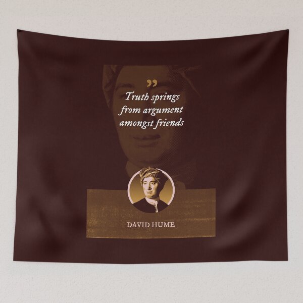 Item preview, David Hume - Truth springs from argument amongst friends designed and sold by Syahrasi.
