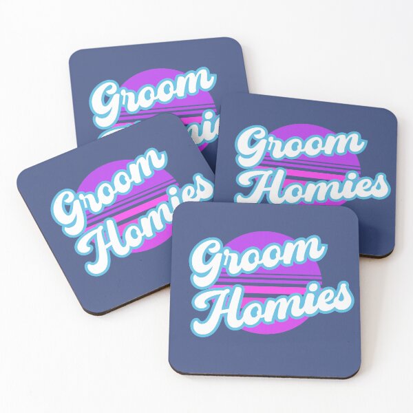 Item preview, Retro Groom Homies, Wedding Rehearsal, Groom Entourage designed and sold by DiensDesign.