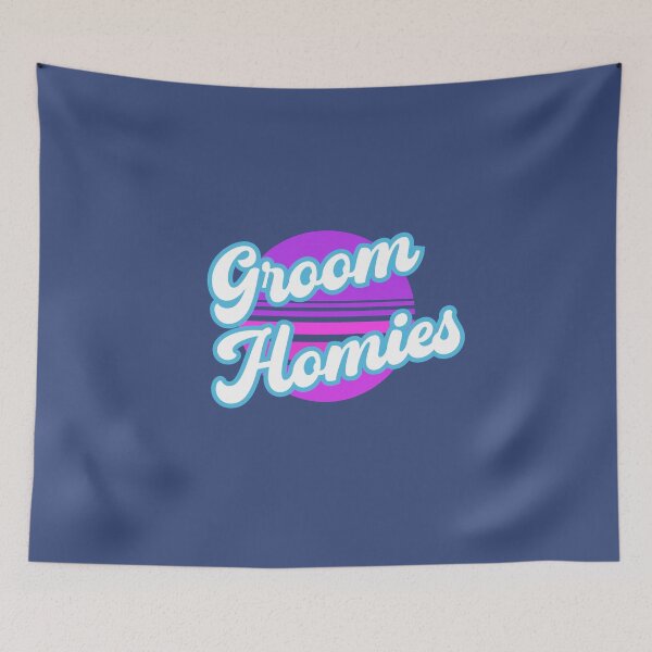 Item preview, Retro Groom Homies, Wedding Rehearsal, Groom Entourage designed and sold by DiensDesign.