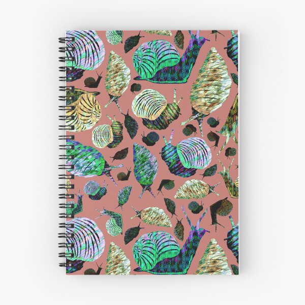 Item preview, Snail Pattern, pink designed and sold by SamohtCreates.