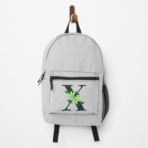 Item preview, Green floral X monogram designed and sold by Coffee Lifestyle.