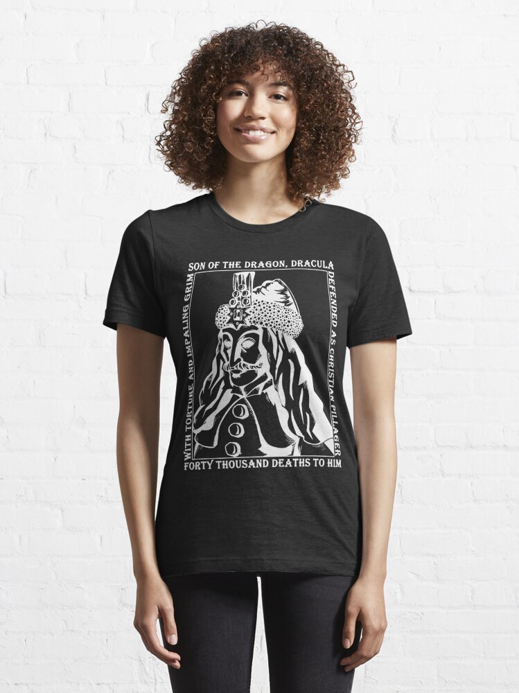 Vlad The Impaler Dracula T Shirt By Santenebra Redbubble