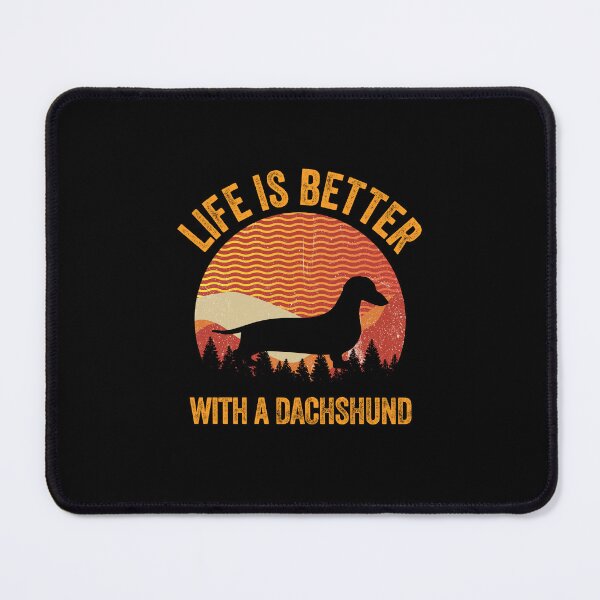 Item preview, Life Is Better With A Dachshund Vintage Distressed Dog Gift  designed and sold by Guarddogdrive.
