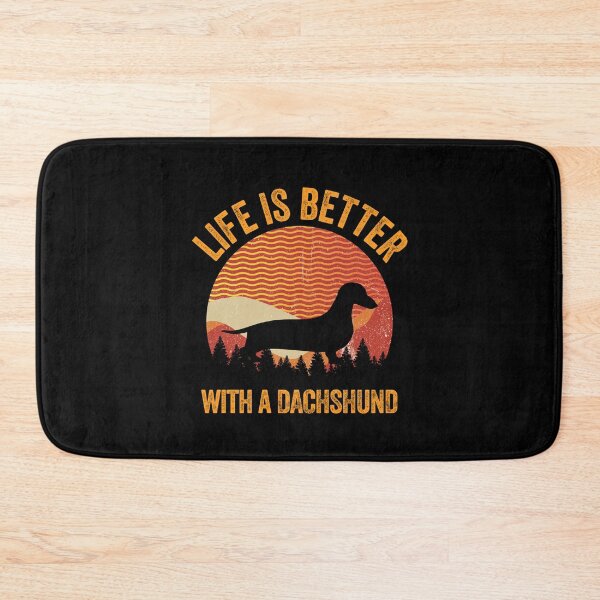 Item preview, Life Is Better With A Dachshund Vintage Distressed Dog Gift  designed and sold by Guarddogdrive.