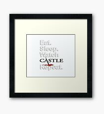 WATCH CASTLE Framed Print
