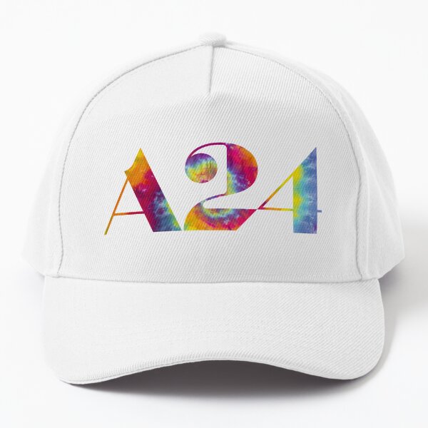 A24 tie dye logo