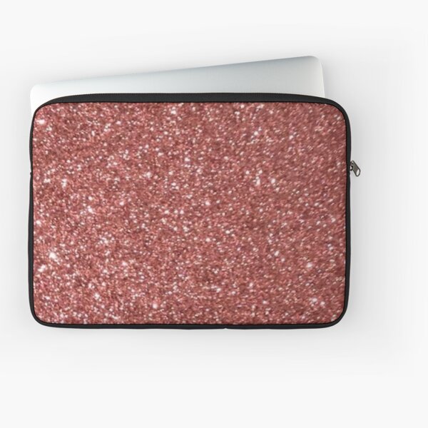 Rose Gold Glitter Laptop Sleeve