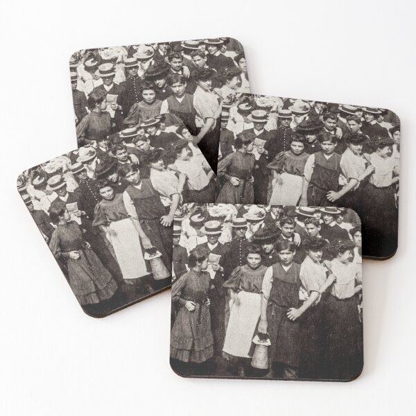 Item preview, Street Scene Paris France 1900 designed and sold by lobodelnoir.