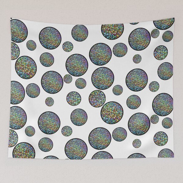 Item preview, Holo Bubbles (on white) designed and sold by sunlightjay.
