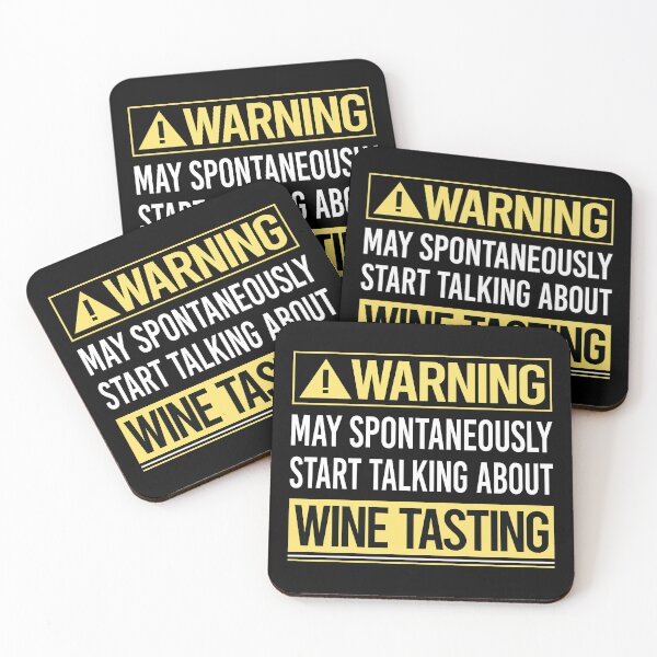Item preview, Warning About Wine Tasting designed and sold by WrightTrouble.