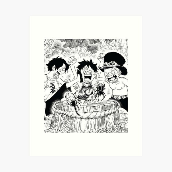 ASL Brothers - One piece, an art print by Erza Briefs - INPRNT