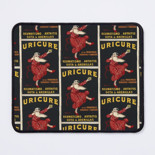 Item preview, Leonetto Cappiello Vintage poster An old man in night-clothes holding up a box of "Uricure" pi Wellcome L0023027 designed and sold by TeeARTHY.