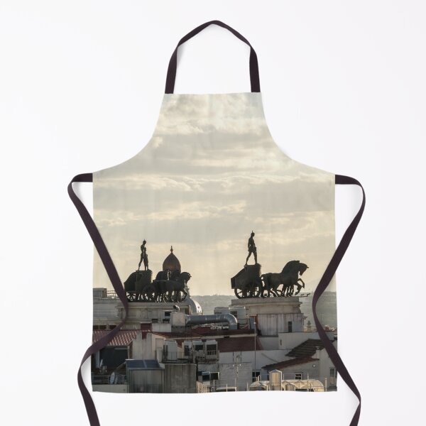 Item preview, Quadrigas Warriors and Rooftops - a Triumphal Ride over Marvelous Madrid Spain designed and sold by Georgia Mizuleva.