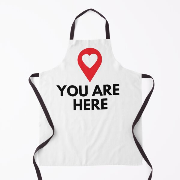 Item preview, You Are Here (Heart) designed and sold by adlibmaria.