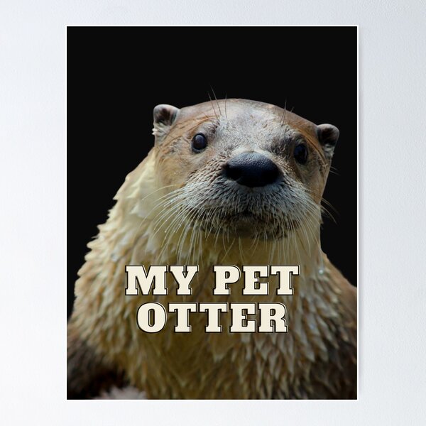 Item preview, My Pet Otter Design designed and sold by MerchGiants.