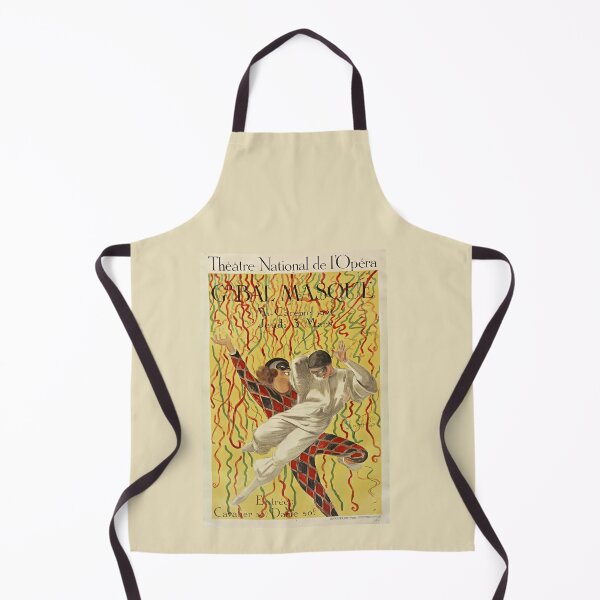 Item preview, Leonetto Cappiello Vintage French Advert Poster for the 1921 Grand Masquaerade Ball at the National Opera Theatre designed and sold by TeeARTHY.