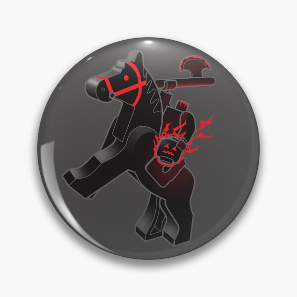 Item preview, Bricks Will Roll - Headless Halloween Horseman designed and sold by kgullholmen.