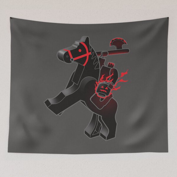Item preview, Bricks Will Roll - Headless Halloween Horseman designed and sold by kgullholmen.