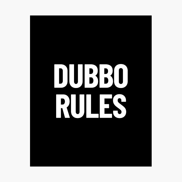 Item preview, Dubbo Rules New South Wales NSW Australia Capital City designed and sold by Legit Hooligan.
