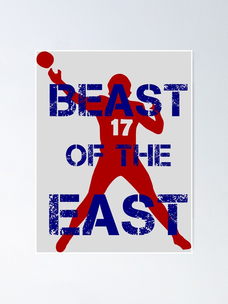 Allen 17 Beast Of The East' Poster for Sale by JoseClarkfy
