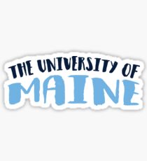 THE UNIVERSITY OF MAINE Sticker