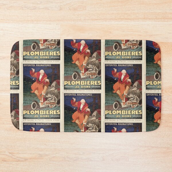 Item preview, Leonetto Cappiello  Jean d Ylen Plombières  Vintage poster designed and sold by TeeARTHY.