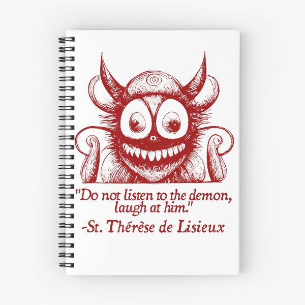 Item preview, Laughing at the Demon (Therese of Lisieux) designed and sold by NuminousYes.