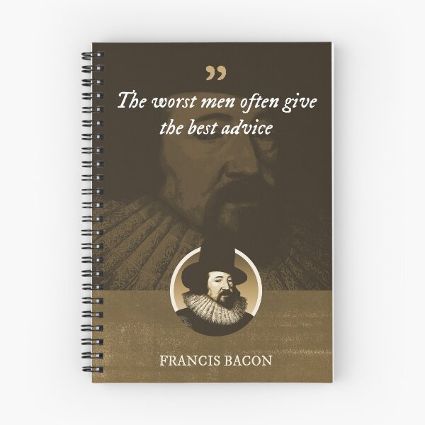 Item preview, Francis Bacon - The worst men often give the best advice designed and sold by Syahrasi.