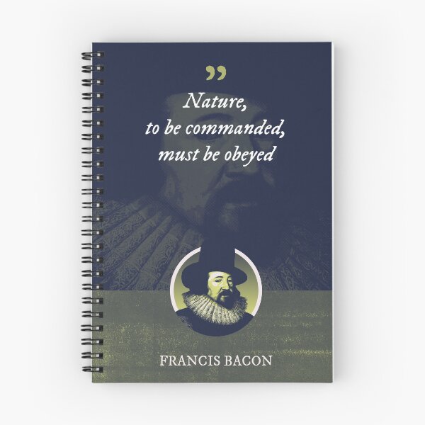 Item preview, Francis Bacon - Nature, to be commanded, must be obeyed designed and sold by Syahrasi.