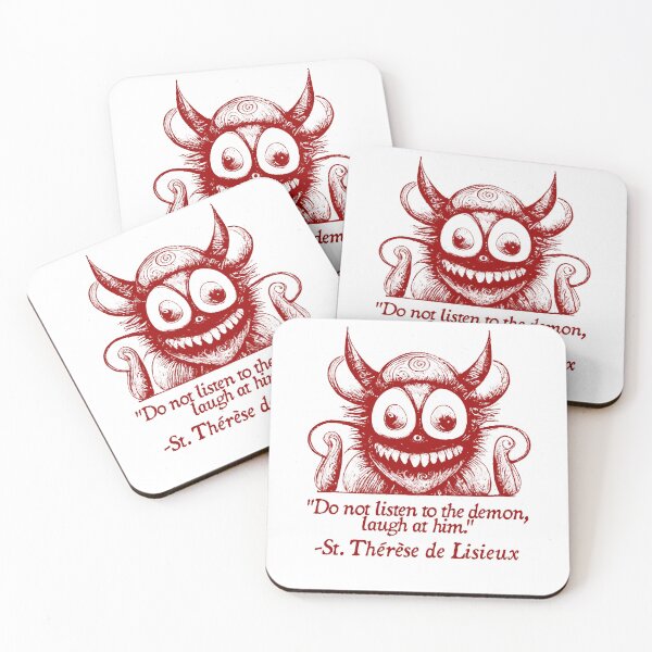 Item preview, Laughing at the Demon (Therese of Lisieux) designed and sold by NuminousYes.