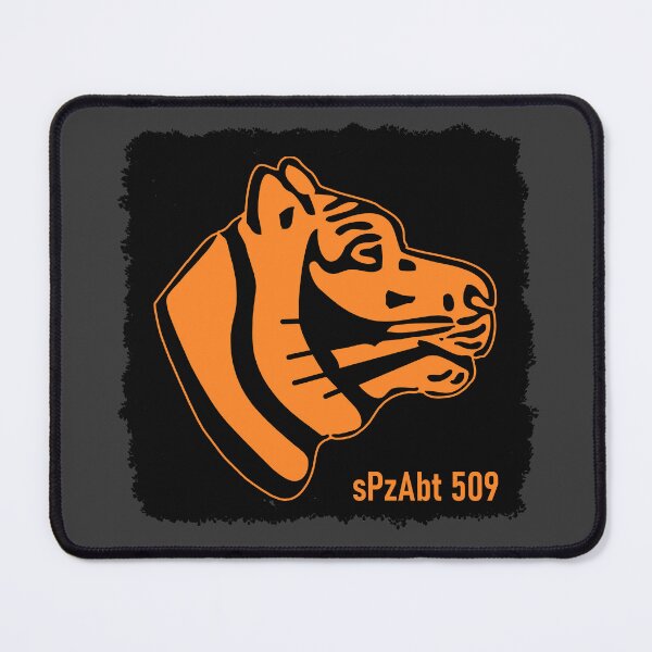Item preview, sPzAbt 509 Heavy Panzer Battalion - Black Background Tagged - Clean Style designed and sold by pzd501.