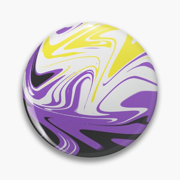 Item preview, Nonbinary pride (marble vibes) designed and sold by ThePureAudacity.