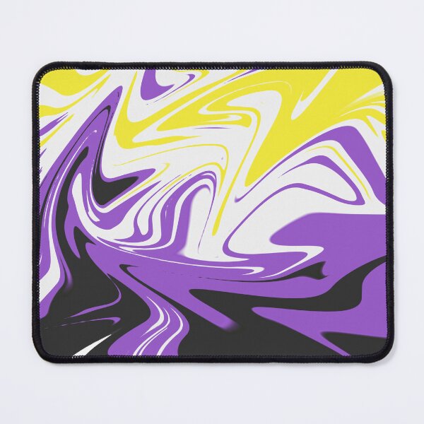 Item preview, Nonbinary pride (marble vibes) designed and sold by ThePureAudacity.