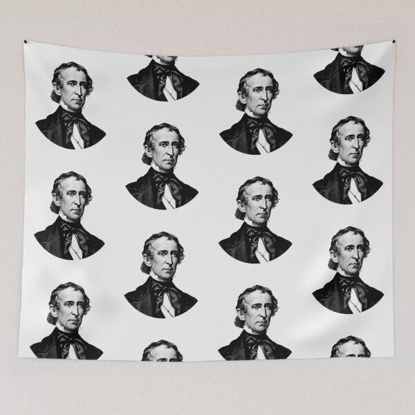 Item preview, President John Tyler Graphic  designed and sold by warishellstore.