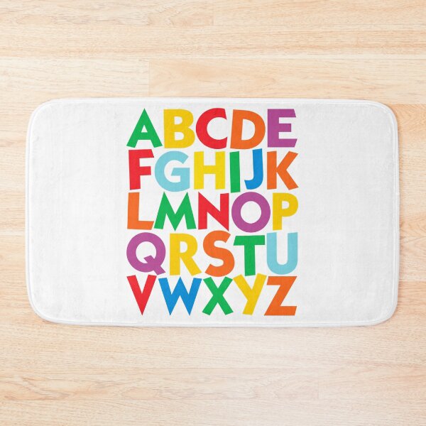 Item preview, Colorful Uppercase Letters Alphabet learn ABCs designed and sold by SentaSchmitt.