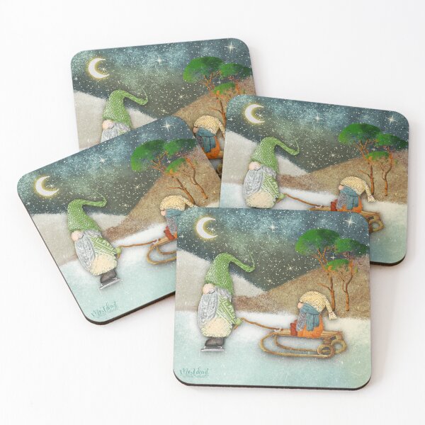 Item preview, Sledge Fun gnomes designed and sold by MoTekent.