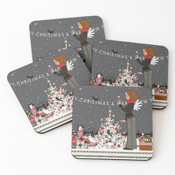 Item preview, Christmas card: Festival of Lights with Christmas tree designed and sold by Iris Luckhaus.