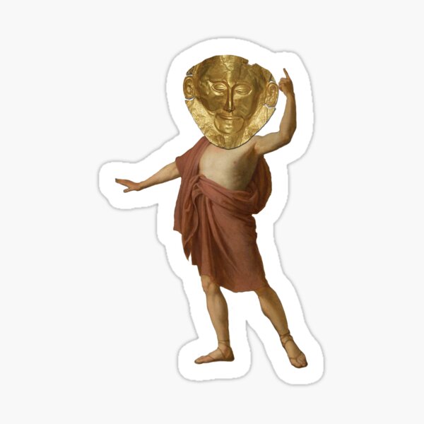 Agamemnon - Mythic Minutes Sticker