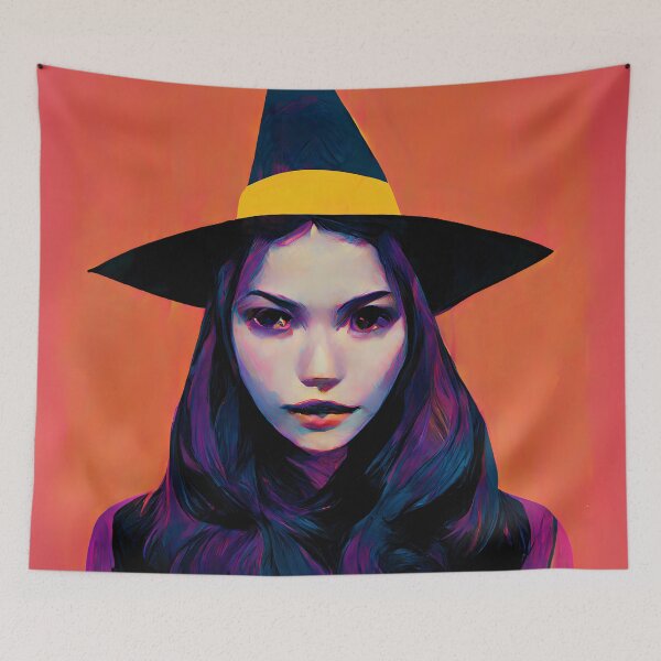Item preview, Witch Pop Art 3 designed and sold by AiBroughtToLife.