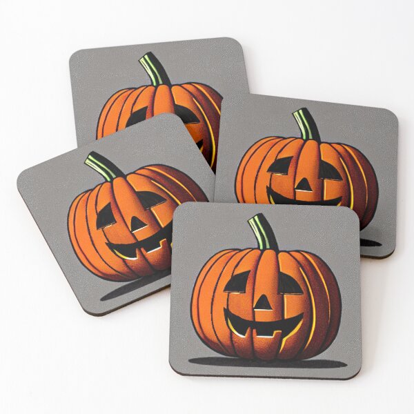 Item preview, pumpkin Halloween pattern designed and sold by SubtleSplit.