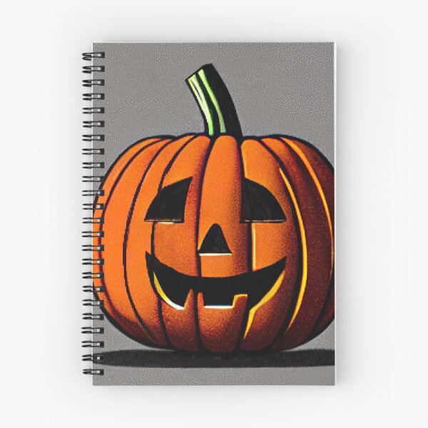 Item preview, pumpkin Halloween pattern designed and sold by SubtleSplit.