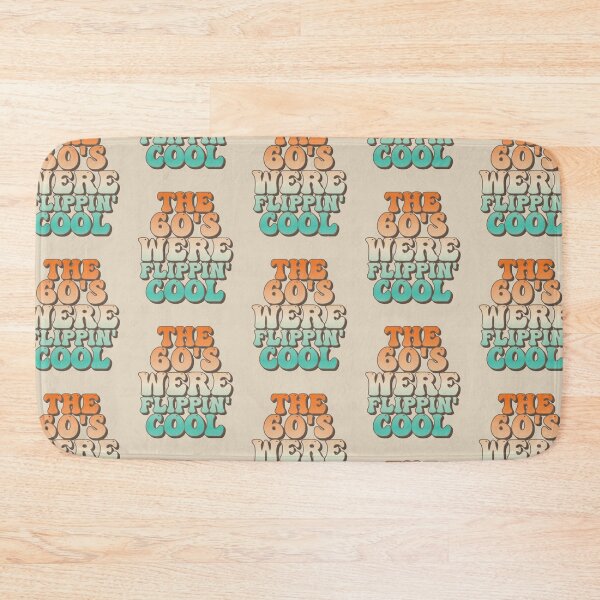Item preview, Retro Style The 60's Were Flippin' Cool, Vintage Ombre Style Design designed and sold by TrulyEpoque.