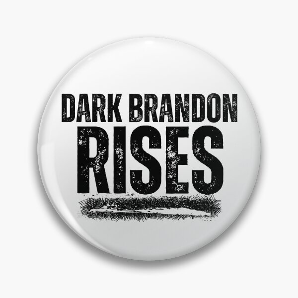 Item preview, Dark Brandon Rises Political Black Text Design designed and sold by EarthArtDesigns.