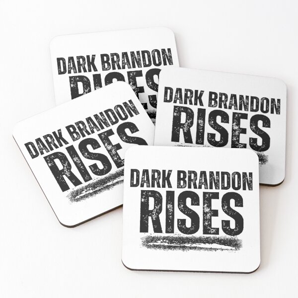 Item preview, Dark Brandon Rises Political Black Text Design designed and sold by EarthArtDesigns.